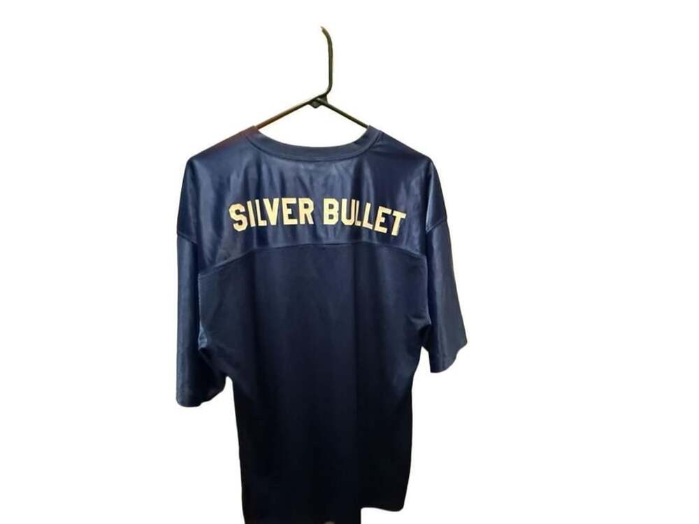 Sport-Tek Bob Seger Silver Bullet Football Jersey Size XL Blue